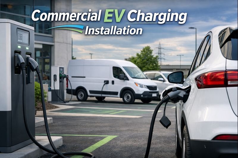 Commercial EV Charging Installation