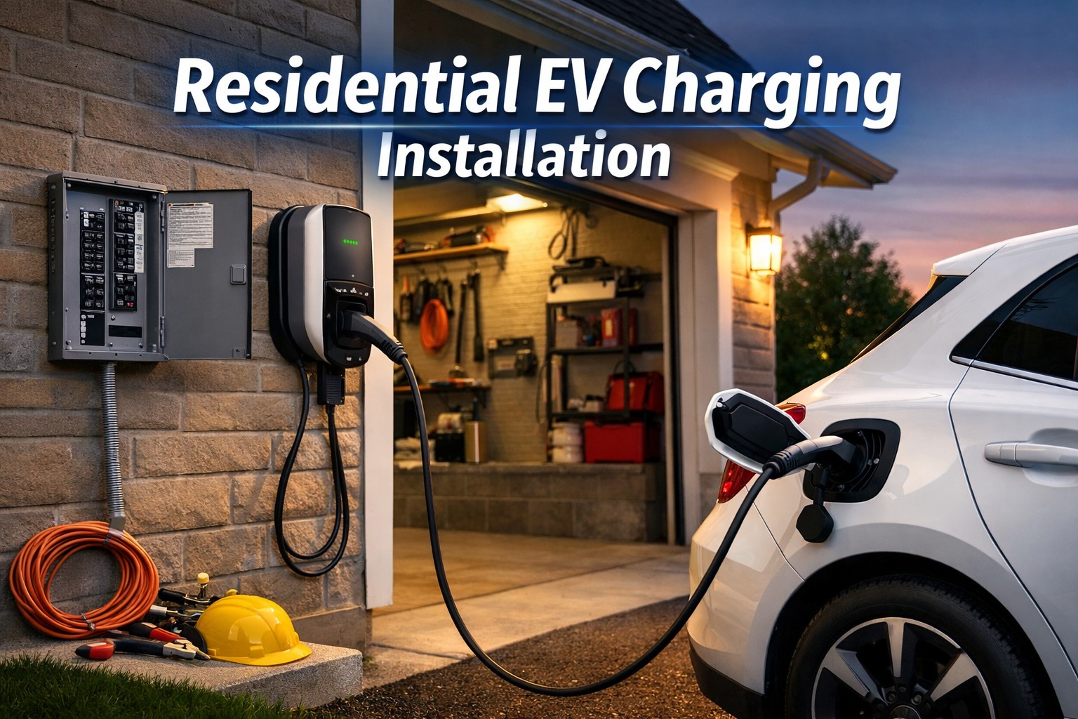 Residential EV Charging Installation